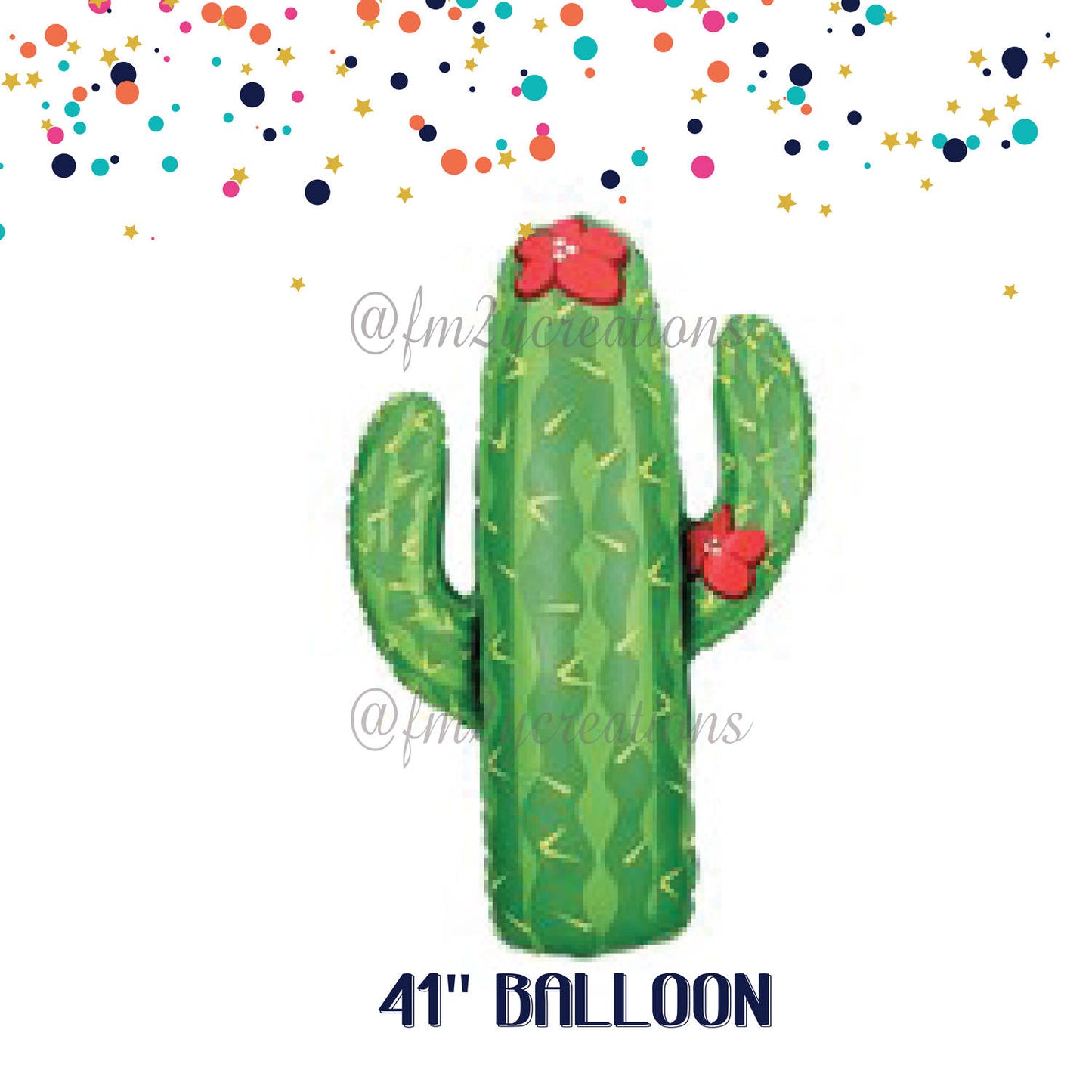 FIESTA PARTY Balloons | Fiesta Birthday Balloons | Fiesta decorations | Cactus Balloon Taco Party Decor | Cinco de Mayo Sombrero Balloon