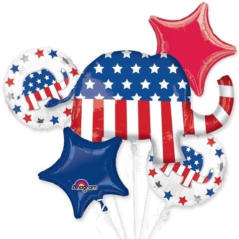 Election Republican Party Balloon Set