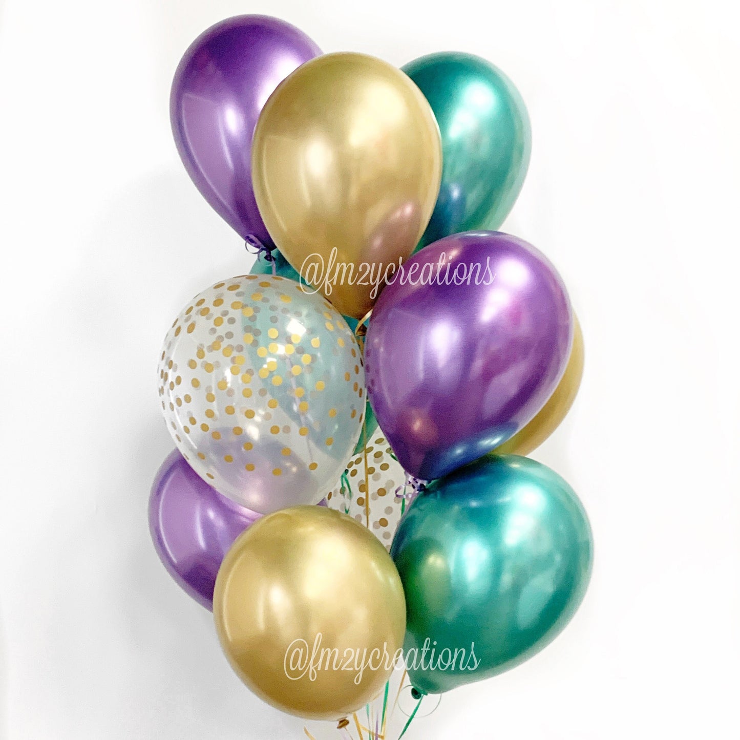 Mardi Gras Gold Mask Balloon**