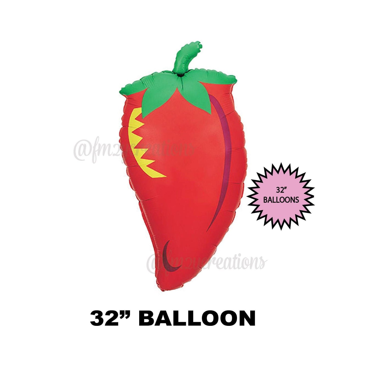 Fiesta Chili Pepper Balloon