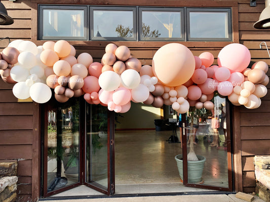 Rosy Elegance Balloon Garland Kit