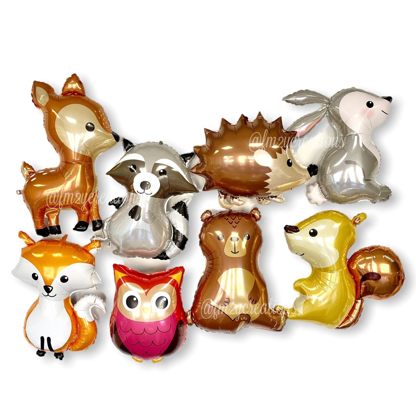 Woodland Animal Balloons