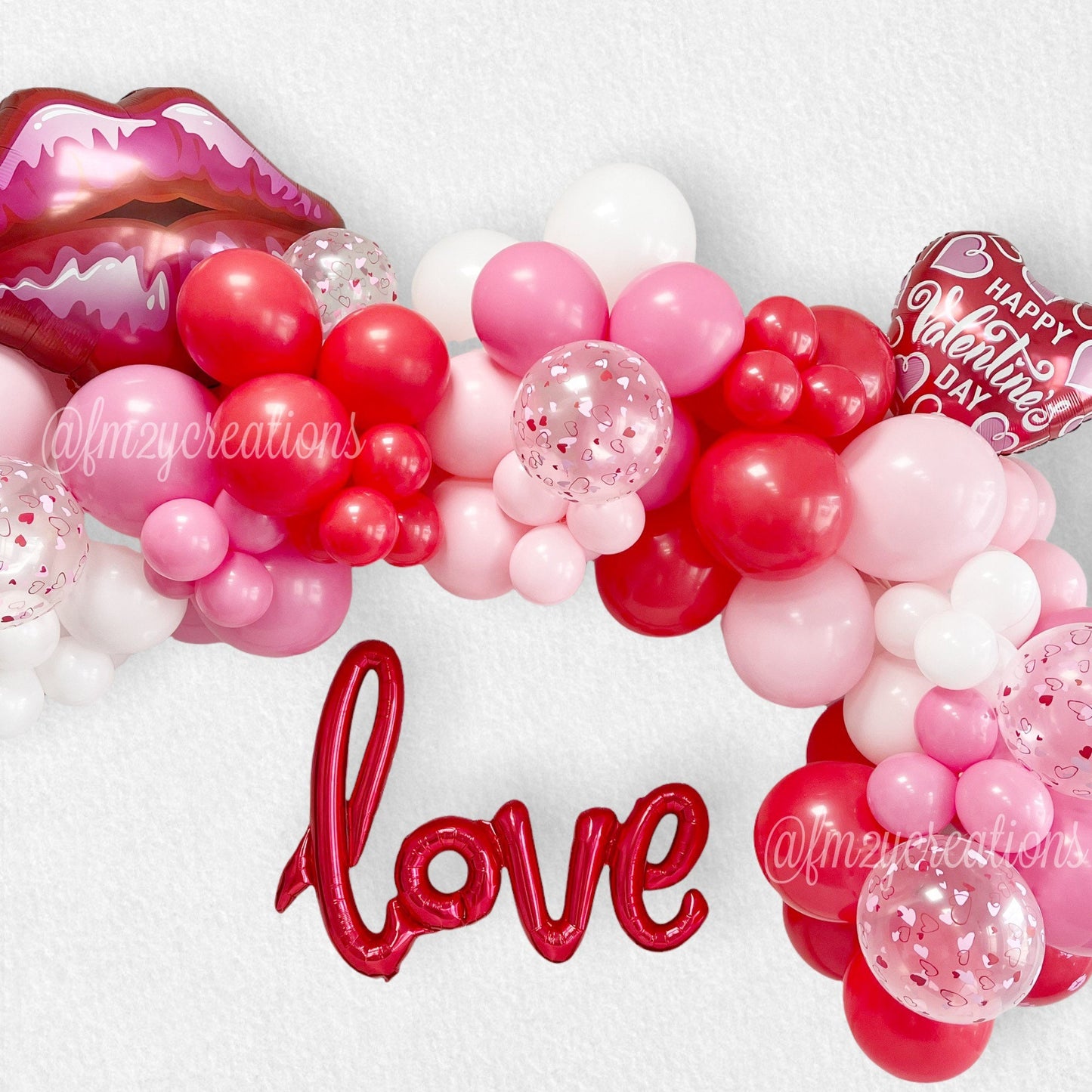 Valentine's Day Love Balloon Garland Kit