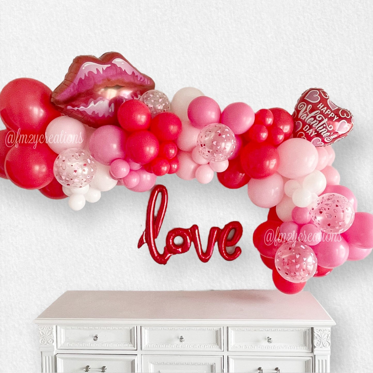 Valentine's Day Love Balloon Garland Kit