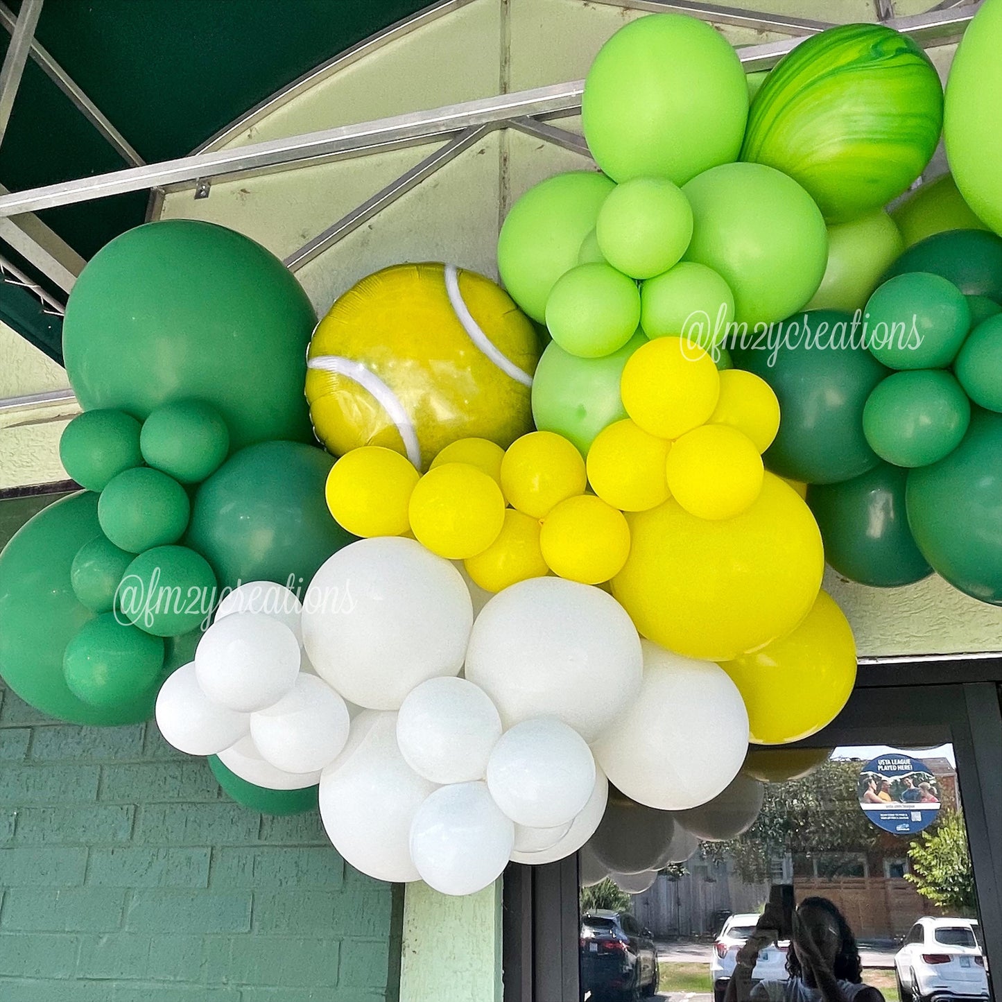 Grand Slam Tennis Balloon Garland Kit