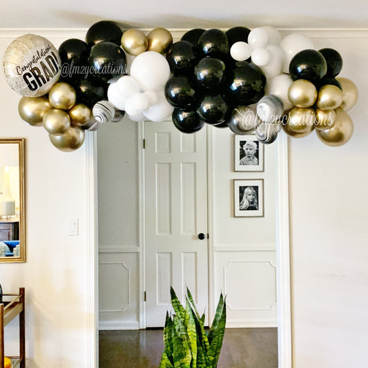 Graduation Glam Balloon Garland Kit