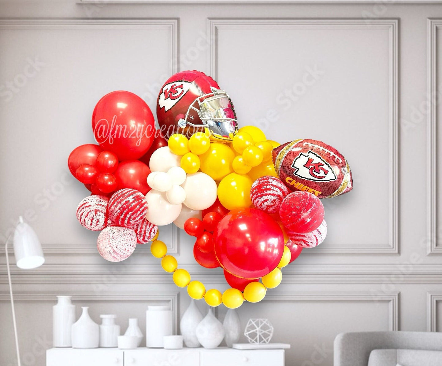 Football Kansas City Chiefs Game Day Balloon Garland Kit